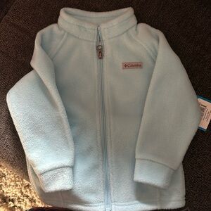 Brand New Baby Blue Columbia Fleece 18-24m